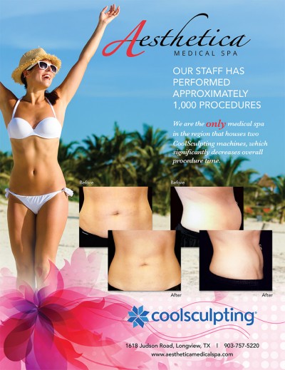Our staff has performed approximately 1,000 procedures and are the only medical spa in the region that houses two CoolSculpting machines.